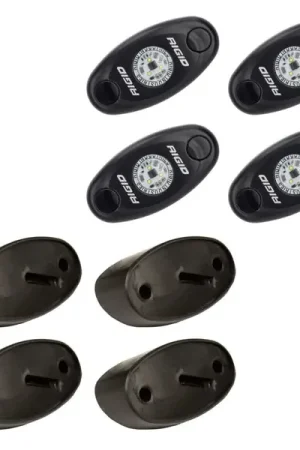 Brand New Rigid Industries Rock Light Kit- Cool White (4 lights)