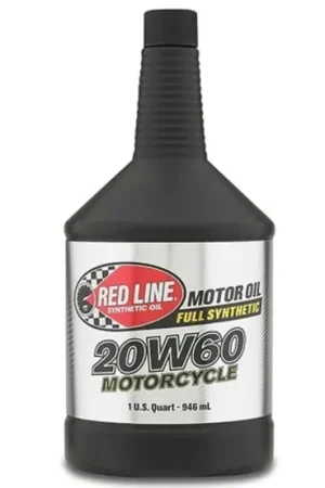 Red Line 20W60 Motorcycle Oil - Quart Free Delivery