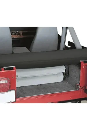 Popular Rampage 1997-2006 Jeep Wrangler(TJ) Soft Top Storage Boot - Black Denim