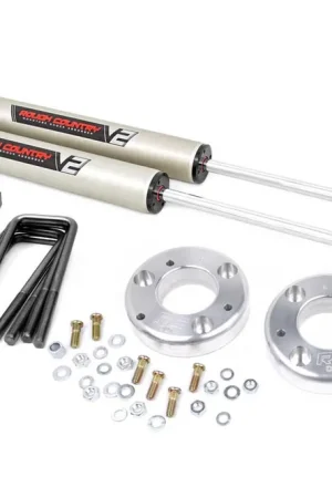 One Day Deal 2 Inch Leveling Lift Kit w/V2 Shocks 09-13 F-150 Rough Country