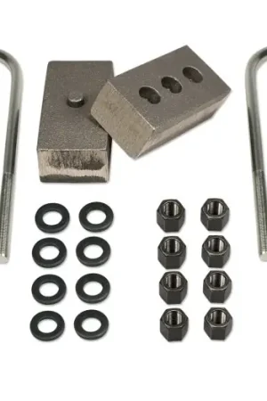 Authentic Tuff Country 03-12 Dodge Ram 3500 4wd (w/3.5in Rear axle) 2in Rear Block & U-Bolt Kit