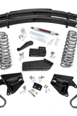 4 Inch Lift Kit | Quad Front Shocks | Rear Springs | Ford Bronco 4WD (80-96) Editor’s Pick