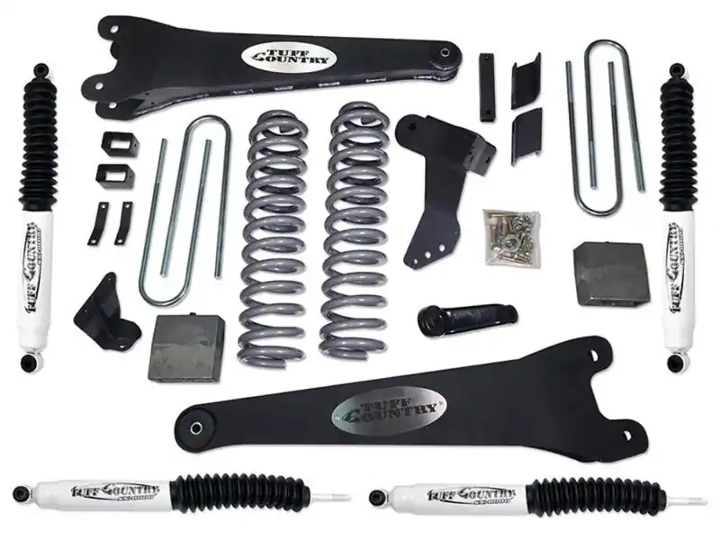 Tuff Country 17-22 Ford F-250 / F-350 Super Duty 4X4 w/Gas 4in Performance Lift Kit L (SX8000) Bulk Order