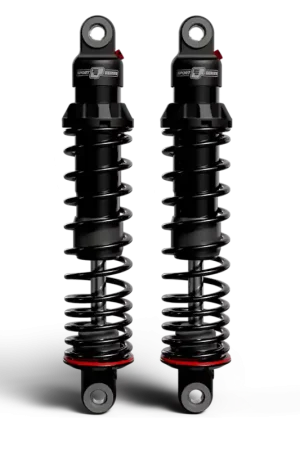 Modern Progressive 93-24 Harley Touring 494 Series Shocks 12.0in Bushing - Black