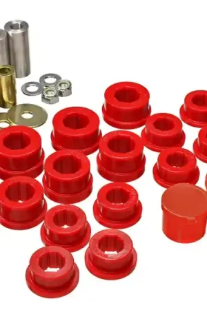 Energy Suspension 93-98 Toyota Supra Front Control Arm Bushing Set - Red Popular