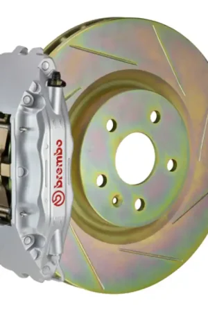 Brembo 12-16 FR-S Front GT BBK 4 Piston Cast 2pc 326 x30 1pc Rotor Slotted Type1-Silver Must Have