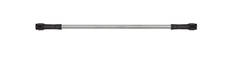 Get Yours Goodridge 25in Universal Brake Line Assembly w/Black Zinc Fittings & Clear Hose