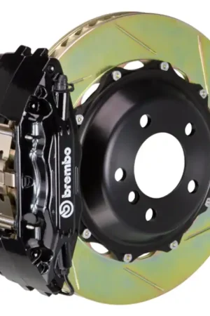 Place Order Brembo 09-12 SL550 (R230) Front GT BBK 6 Piston Cast 355x32 2pc Rotor Slotted Type-1-Black