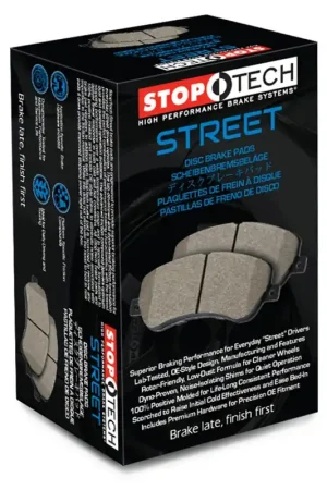StopTech Street Brake Pads - Front Handmade
