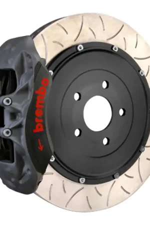 Fan Favorite Brembo 09-16 A4 Front Race BBK 6 Piston Forged 2pc380x35x53a 2pc Rotor T3-Black HA