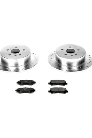 Power Stop 08-13 Toyota Highlander Rear Z23 Evolution Sport Brake Kit Shop Now