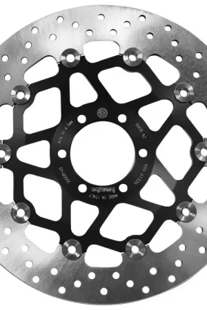 Original Brembo OE 01-04 Ducati Sport 900CC/01-04 Yamaha FZR 600CC 298x5mm Brake Disc - Front Floating