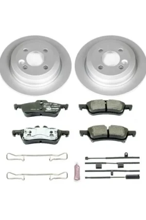 Same Day Shipping Power Stop 07-08 Mini Cooper Rear Euro-Stop Brake Kit