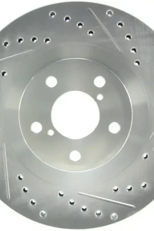 StopTech Select Sport 03-08 Subaru Forester Sport Slotted and Drilled Left Front Rotor New Arrival