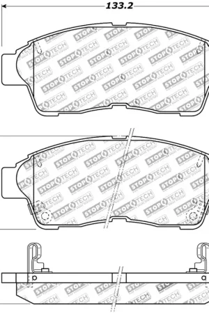 StopTech Performance Brake Pads Professional Grade