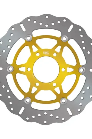 New Arrival EBC 97-98 Triumph Hinckley Speed Triple T509 EFI (6 Bolt Frt) Front Left/Right Contour Profile Rotor