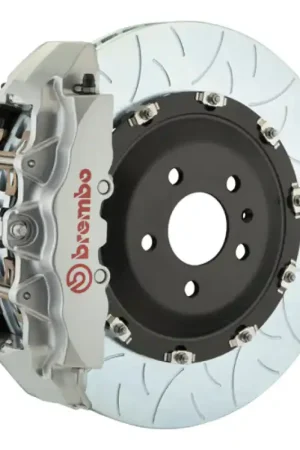 Best Seller Brembo 03-06 Expedition/Navigator Front GT BBK 8 Piston Cast 380x34 2pc Rotor Slotted Type3-Silver
