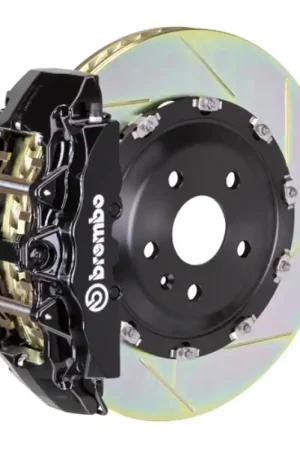 Brand New Brembo 08-13 M3 (E90/E92/E93) Front GT BBK 6 Piston Cast 380x34 2pc Rotor Slotted Type-1-Black