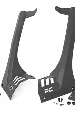 Best Price Jeep 50-Inch Straight LED Light Bar Upper Windshield Kit 20-UP Gladiator JT, 18-20 Wrangler JL) Rough Country