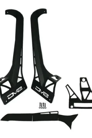 Worldwide Shipping DV8 Offroad 20-22 Jeep JL 392 & JT Mojave A-Pillar Light Bar Mount