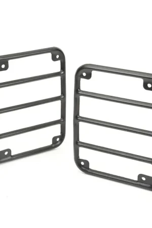 Viral Rugged Ridge 07-18 Jeep Wrangler Textured Black Tail Light Euro Guards