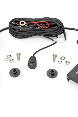 LED Light Ditch Mount 2 Inch Black Series Pair Flood Pattern 21-Up Ford Bronco Rough Country Free Delivery