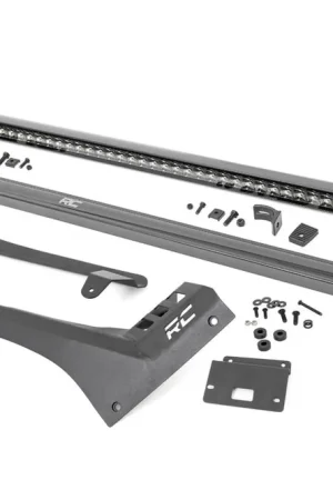 Secure Checkout LED Light Kit | Windshield | 50" Spectrum Single Row | Jeep Gladiator JT/Wrangler JL (18-26)