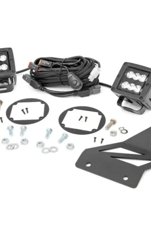 LED Light Kit | Fog Mount | 2" Black Pair | Spot | Nissan Frontier (05-20) Mega Sale