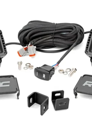 Order Now LED Light Kit | Ditch Mount | 2" Black Pair | Amber DRL | Toyota Tundra (22-26)