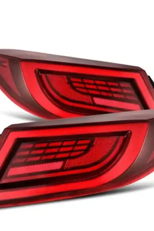 AlphaRex 22-24 Toyota GR86 LUXX LED Taillights Vivid Red Limited Offer