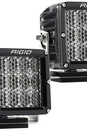 One Day Deal D-XL PRO LED Light, Driving Diffused, Surface Mount, Black Housing, Pair