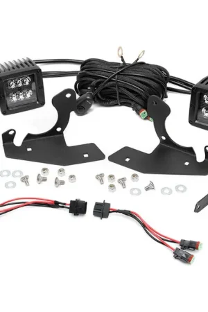 Chevrolet LED Fog Light Kit Black Series 11-14 Silverado HD Rough Country Order Now