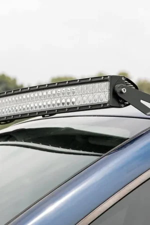 Money Back Guarantee Dodge 54 Inch Curved LED Light Bar Upper Windshield Mounts 03-09 RAM 2500/3500 Rough Country