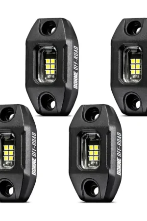 Borne Off-Road Rock Light (Kit of 4) Long Harness Get Yours