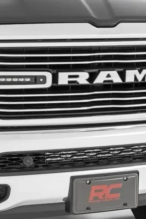 Dodge Dual 6 Inch LED Grille Kit Black Series 19-20 RAM 1500 Rough Country Next Day Delivery