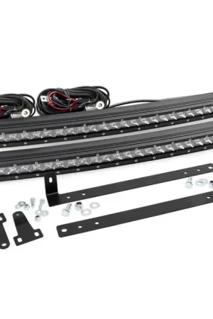 Fan Favorite Ford 30 Inch Dual LED Grille Kit Chrome Series 09-14 F-150 Rough Country