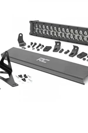 Ford 20 Inch LED Bumper Kit Black Series w/White DRL 05-07 F-250/350 Rough Country Certified