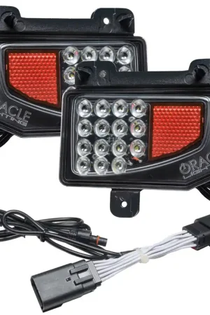 Rear Bumper LED Reverse Lights for Jeep Gladiator JT w/Plug & Play Harness Direct From Factory
