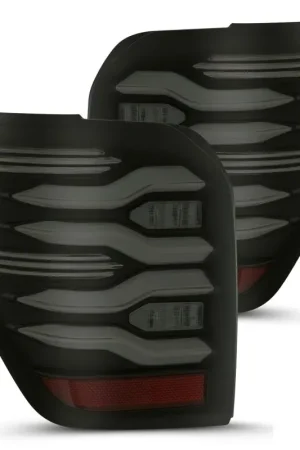 Wholesale AlphaRex 10-21 Toyota 4Runner LUXX LED Taillights Blk w/Activ Light/Seq Signal