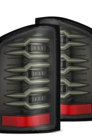 AlphaRex 07-13 Chevrolet Silverado 1500 (Ex. Hybrid Models) LUXX-Series LED Tail Lights Alpha-Black Hot Picks