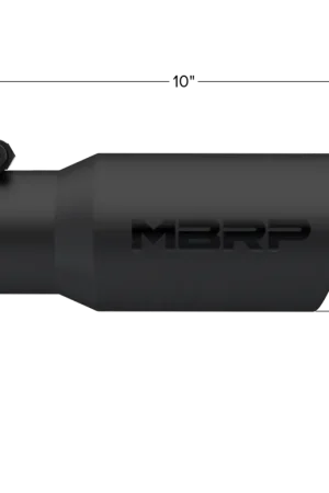 Free Delivery Universal 4.5 Angled MBRP Black Series Exhaust Tail Pipe Tip MBRP