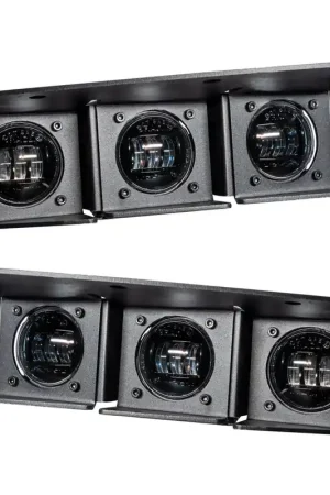 ORACLE Lighting 2021-2024 Ford Bronco Triple LED Fog Light Kit for Steel Bumper Price Cut