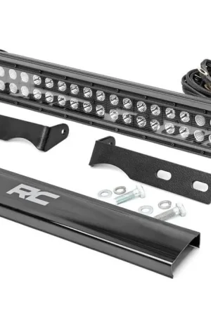 Jeep 20 Inch LED Bumper Kit Black Series 11-20 WK2 Grand Cherokee Rough Country Hot Deal