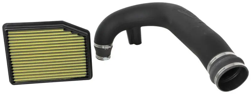 Direct From Manufacturer Airaid 19-20 Chevrolet Silverado 1500 L4-2.7L Jr Intake Kit - Oiled / Yellow Media
