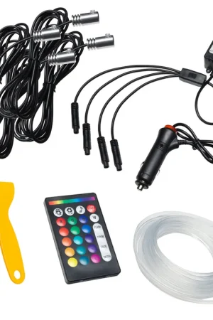 ORACLE Lighting Fiber Optic LED Interior Kit - ColorSHIFT (4PCS) Latest