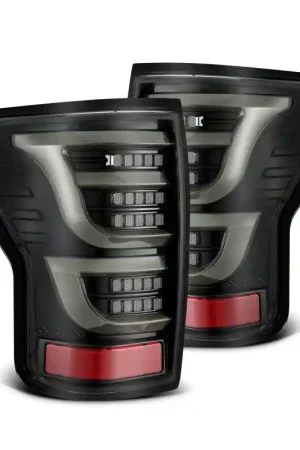 Mega Sale AlphaRex 07-13 Toyota Tundra LUXX-Series LED Tail Lights Alpha-Black