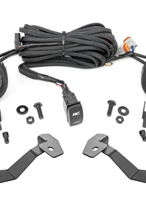 Exclusive Offer LED Light Kit | Ditch Mount | Black Series Round | 3.5 Inch | Amber DRL | Ram 1500 (19-26)