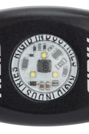 Original A-Series LED Light, Low Power, Cool White, Black Housing, Single