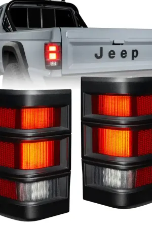 ORACLE Lighting Jeep Comanche MJ LED Tail Lights - Standard Red Lens Warranty Included