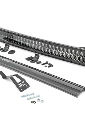 LED Light Kit | Front Mount | 40" Black Dual Row | White DRL | Can-Am Commander Max 1000 Worldwide Shipping
